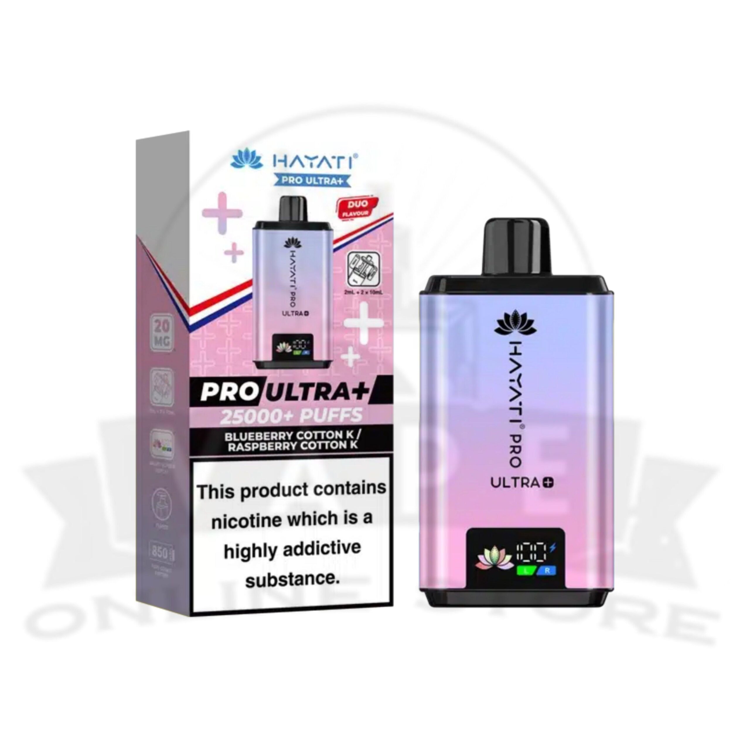 hayati pro ultra plus 25000 prefilled pod vape kit | instock