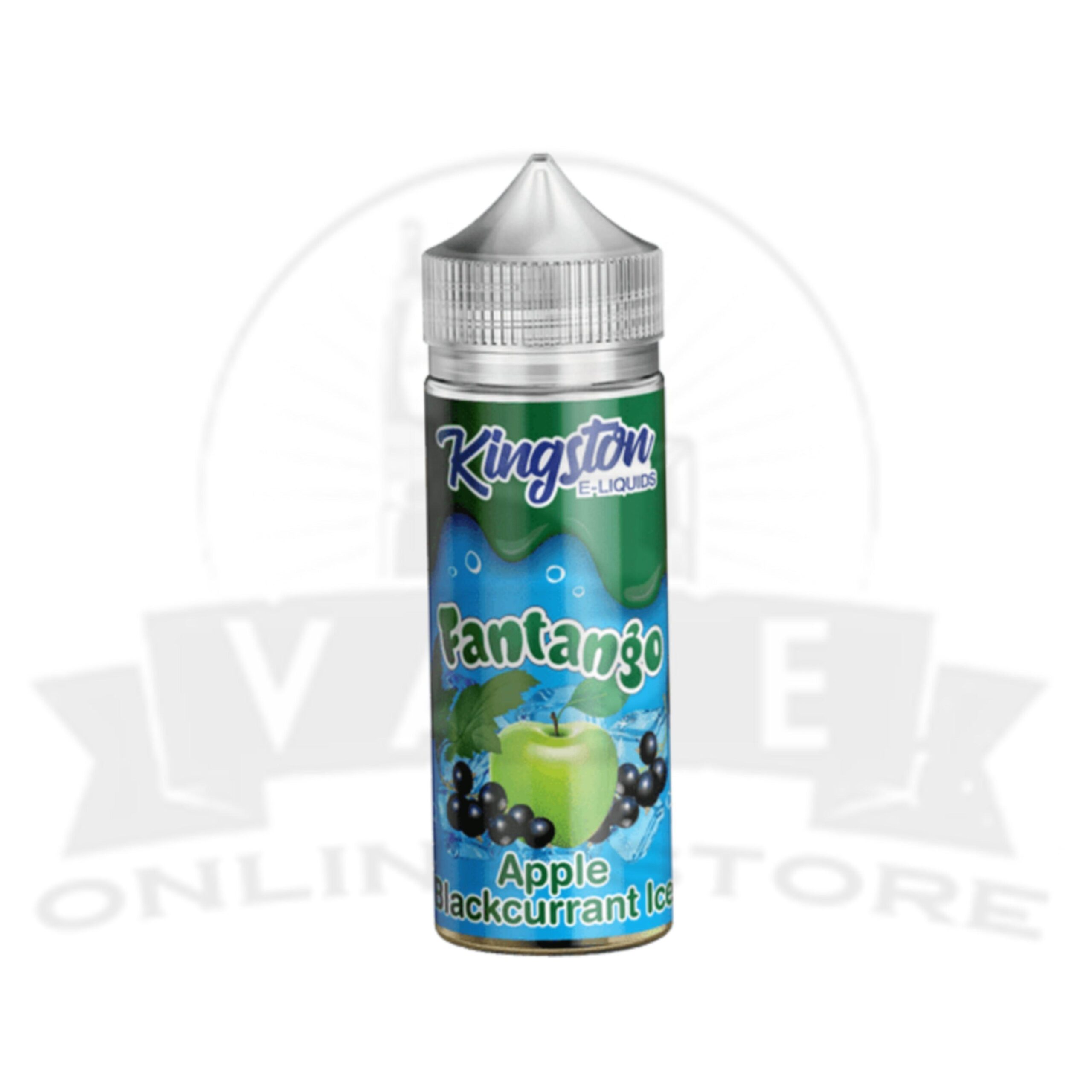 Apple Blackcurrant Ice Fantango Kingston 100 ML E-Liquid Shortfills