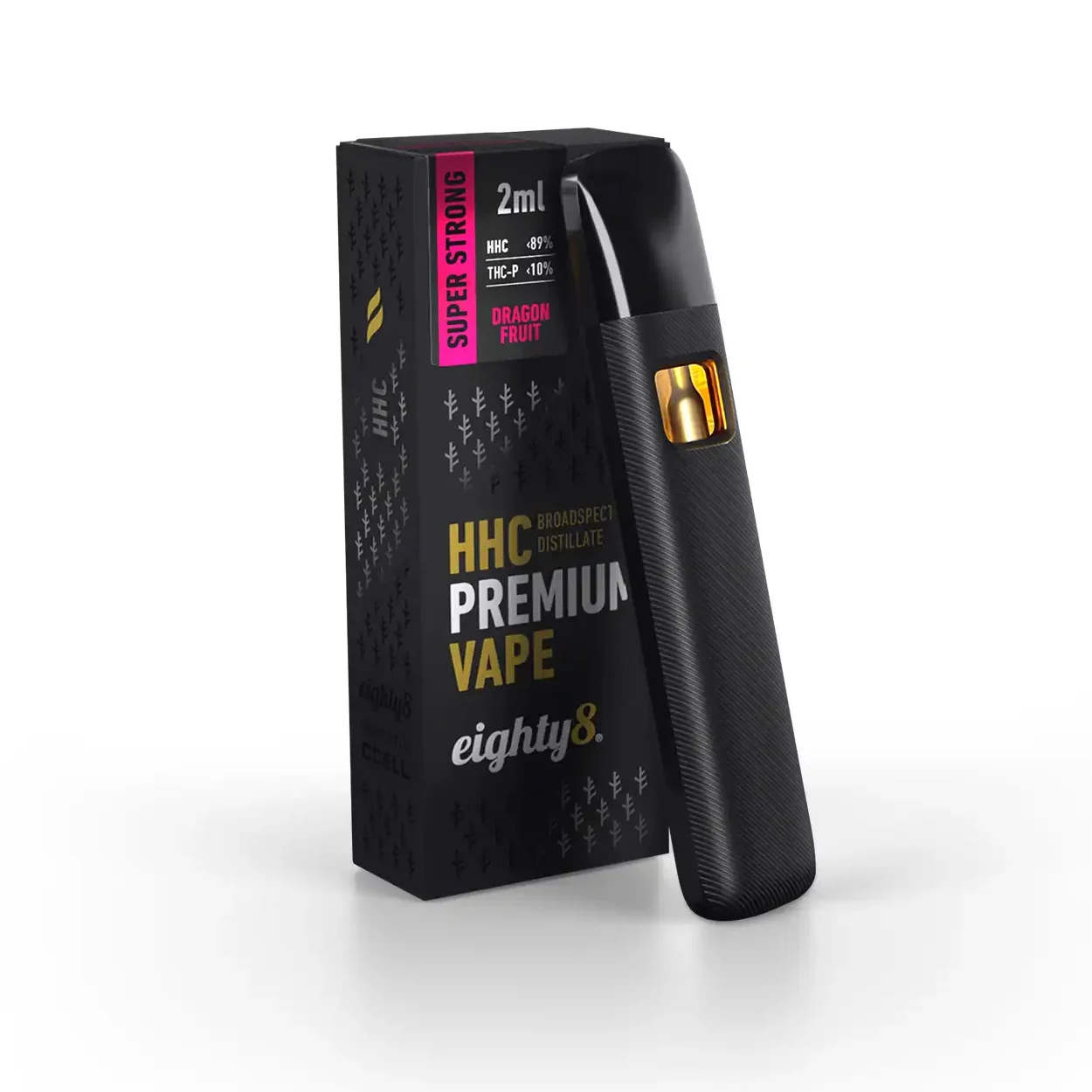 Vape THC P + HHC Super Strong Dragon Fruit – Eighty8 2ML