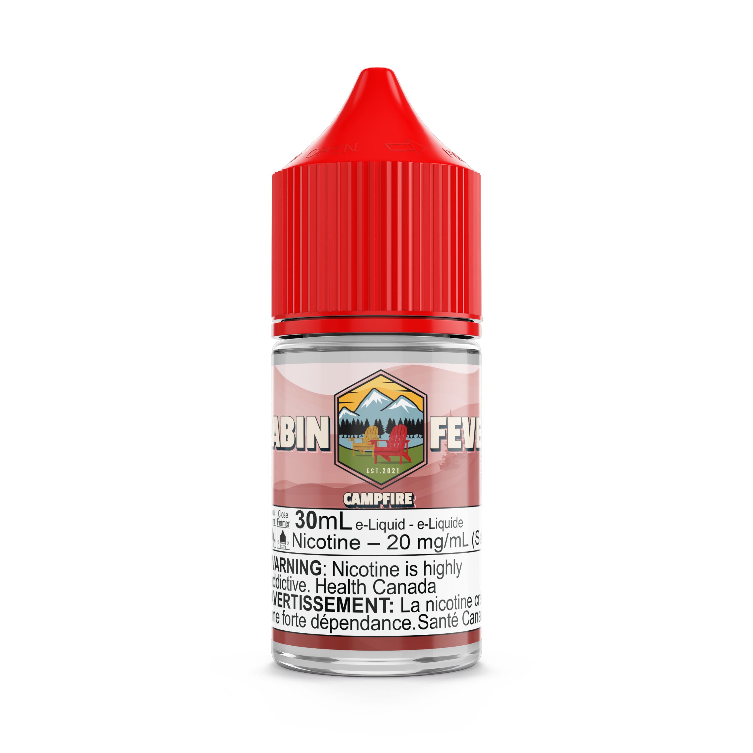 Cabin Fever - Campfire SALTS - 30mL